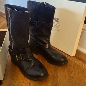 Coach Moto boots